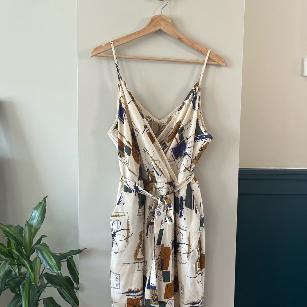 Abstract Print Jumpsuit - Picture 2 of 6